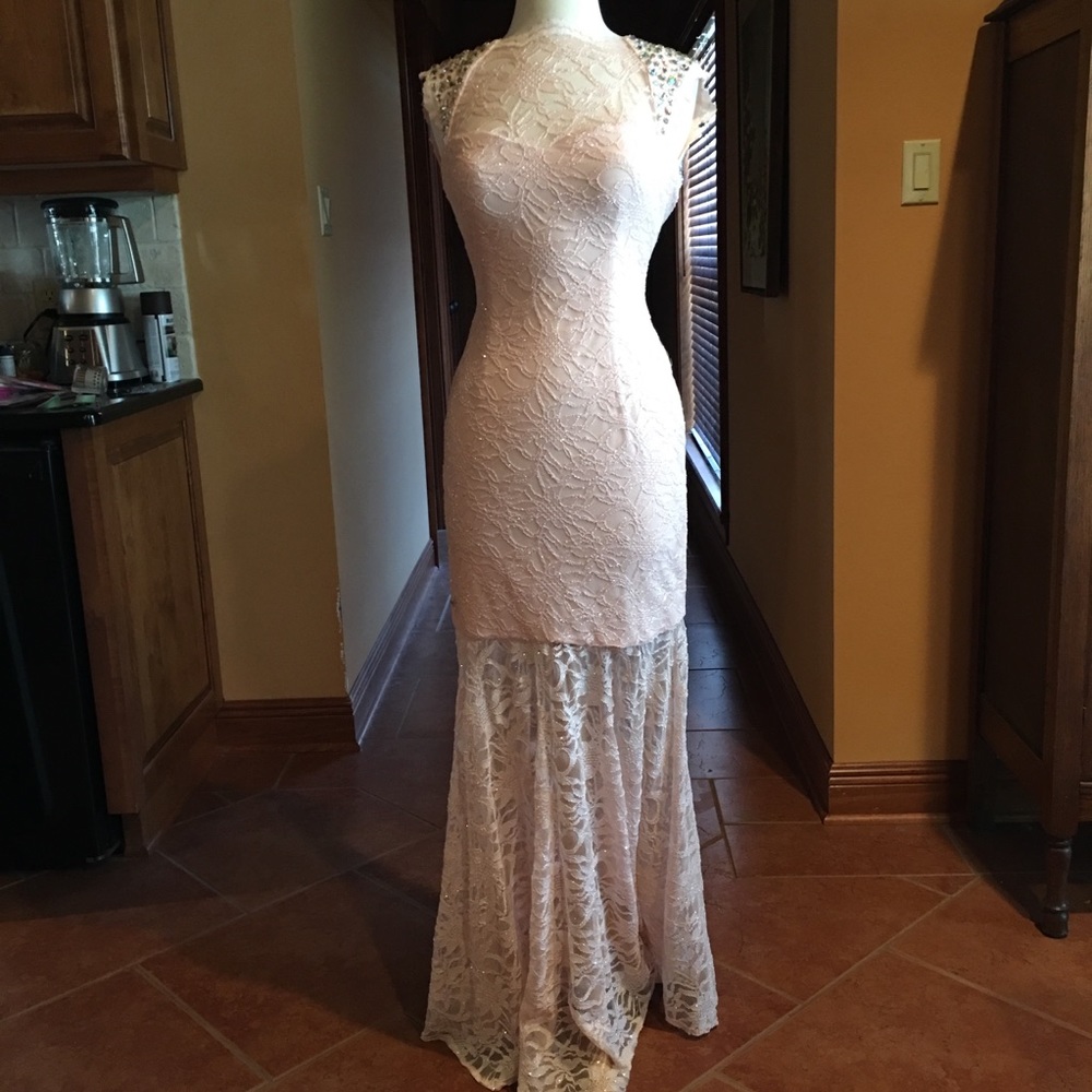 Beautiful Blush Prom Pageant dress